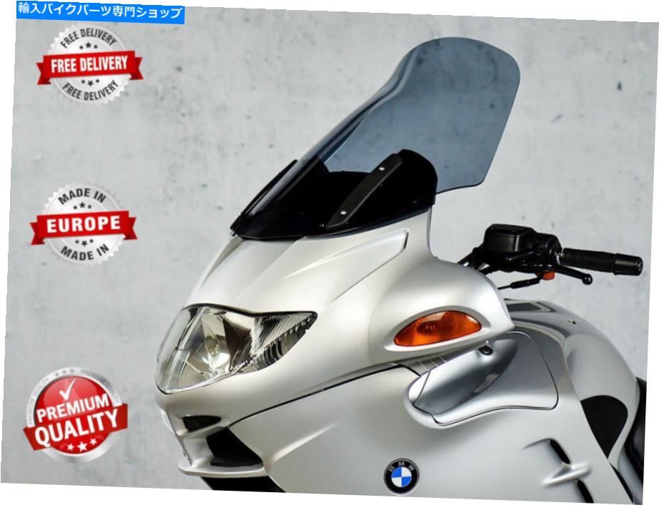 Windshields ツーリングスクリーン背の高いフロントガラスハイスモークフロントガラスBMW R 1100 RT 1995-2000 TOURING SCREEN TALL WINDSHIELD HIGH SMOKED WINDSCREEN BMW R 1100 RT 1995-2000【並行輸入品】