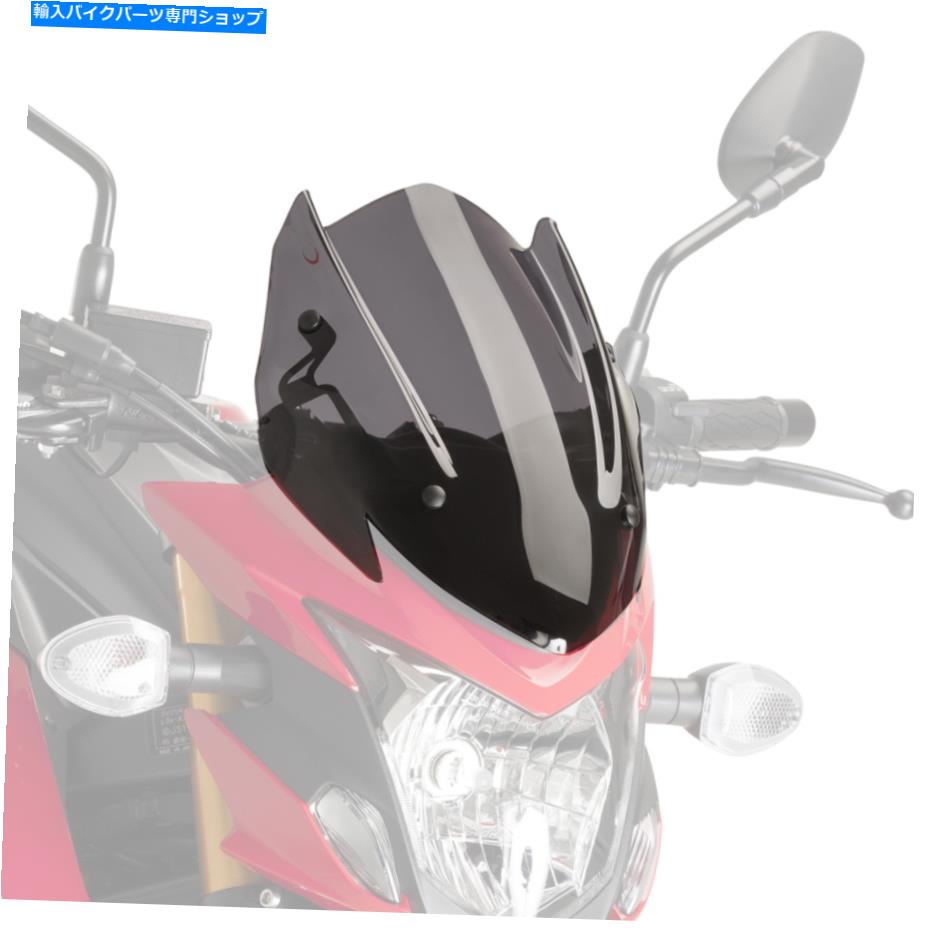Windshields Puig Naked New Generation Windshieldはスズキに適合します Puig Naked New Generation Windshield Fits Suzuki【並行輸入品】