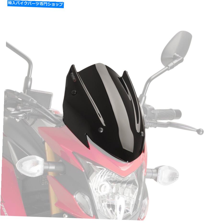 Windshields Puig Naked New Generation Windshieldはスズキに適合します Puig Naked New Generation Windshield Fits Suzuki【並行輸入品】