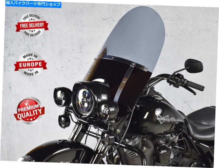 Windshields ハーレーデイビッドソンFlhrロードキング1994-1998フロントガラスフロントガラスチョッパー4色 HARLEY DAVIDSON FLHR ROAD KING 1994-1998 WINDSCREEN WINDSHIELD CHOPPER 4 COLORS【並行輸入品】