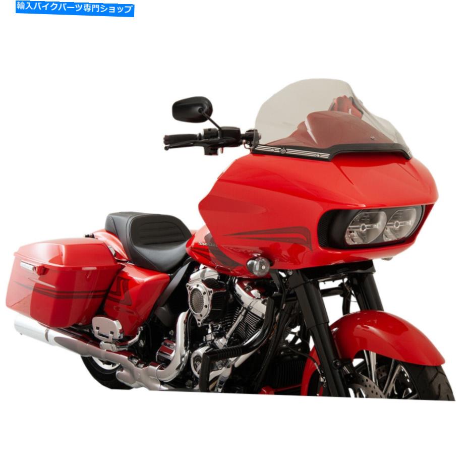Windshields ハーレーフロントガラスフロントガラスクロックワーク14 \