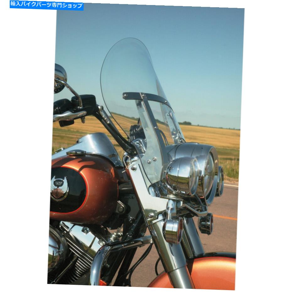 Windshields ハーレーフロントガラスフロントガラスクロックワークビルボード16 \