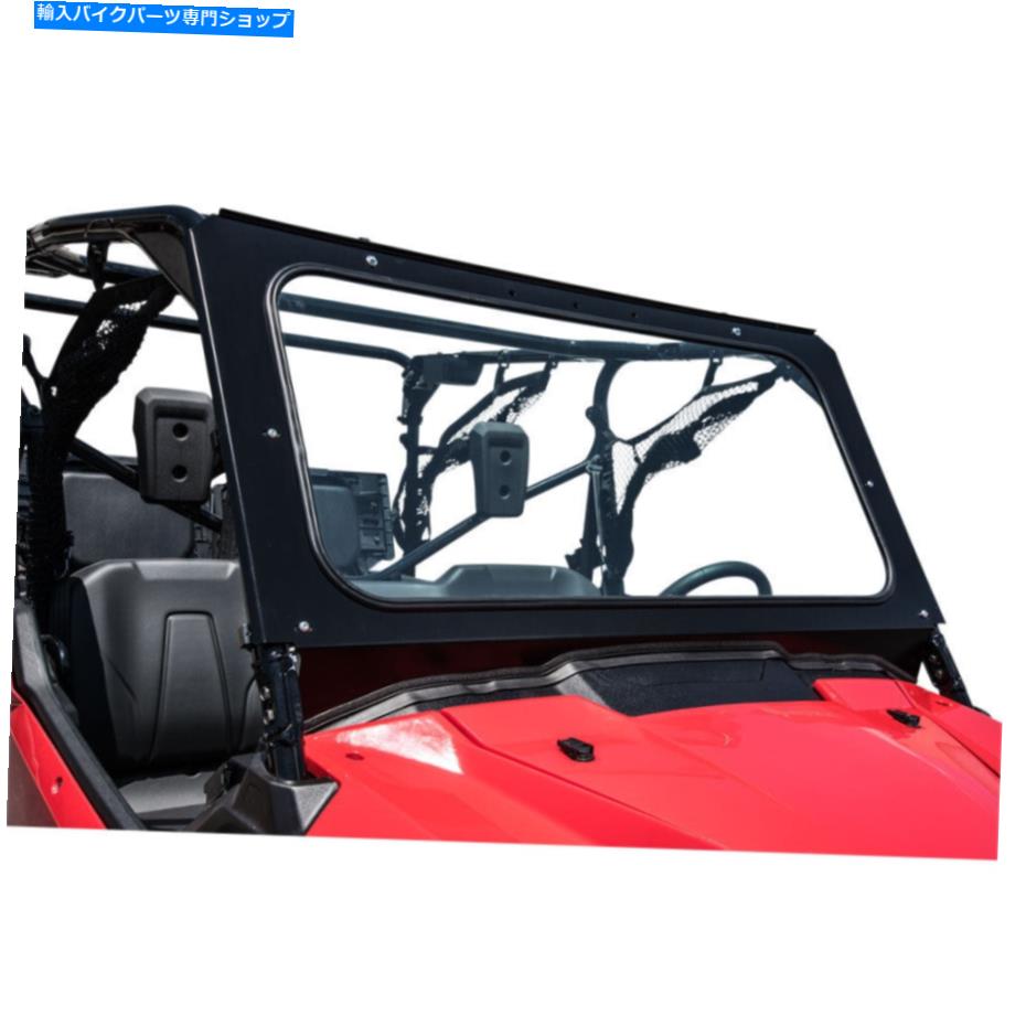 Windshields TUSK UTVホンダパイオニア1000 2016-2021用フルガラスフロントガラス Tusk UTV Full Glass Windshield For HONDA Pioneer 1000 2016-2021【並行輸入品】