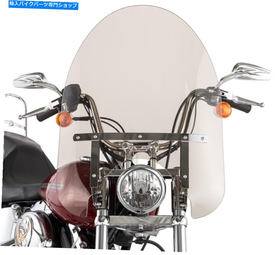 Windshields SlipStreamer SS-30クラシックフロントガラス22 "煙/クロムSS-30-22TFQ Slipstreamer SS-30 Classic Windshield 22" Smoke/Chrome SS-30-22TFQ【並行輸入品】｜Us Custom Parts Shop USDM