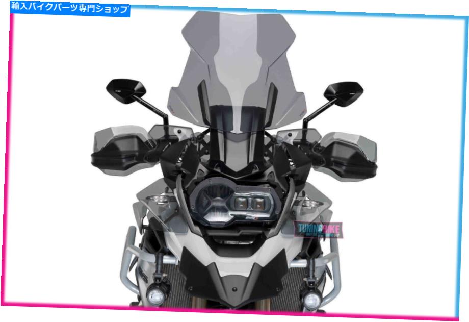 Windshields Puig E.R.S. BMW F850 GSアドベンチャー19ブラックのフロントガラスのサポート PUIG E.R.S. SUPPORT FOR WINDSCREEN FOR BMW F850 GS ADVENTURE 19 BLACK【並行輸入品】