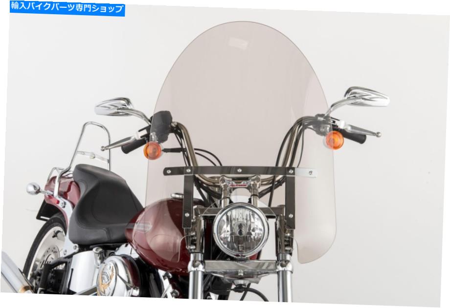 Windshields スリップストリーマー22インチ。ブラックハードウェア22インチのクラシックフロントガラス。 hx23in。 Slipstreamer 22in. Classic Windshield w/ Black Hardware-22in. Hx23in.【並行輸入品】｜Us Custom Parts Shop USDM