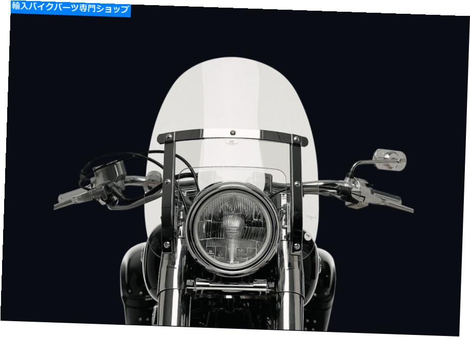 Windshields ナショナルサイクルフロントガラスレンジャーヘビーデューティVT750ブラックウィドウ National Cycle Windscreen Ranger Heavy Duty VT750 Black Widow【並行輸入品】