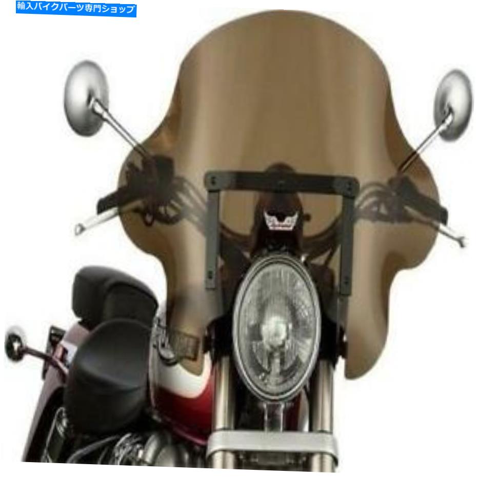 Windshields SlipStreamer SS34 Phantom Windshield 13 Smoke/Black SS-34-DSVQB 55-2690 SLIPSTREAMER SS34 PHANTOM WINDSHIELD 13 SMOKE/BLACK SS-34-DSVQB 55-2690【並行輸入品】