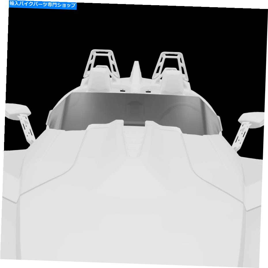 Windshields Polaris RipperシリーズWind Deflector-標準色 Polaris Ripper Series Wind Deflector - Standard Tinted【並行輸入品】