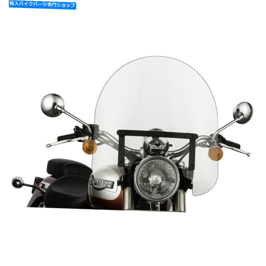 Windshields ホンダフューリー10-16スリップストリーマークラシックシリーズハードウェアファットクリアフロントガラス For Honda Fury 10-16 Slipstreamer Classic Series Hardware Fat Clear Windshield【並行輸入品】
