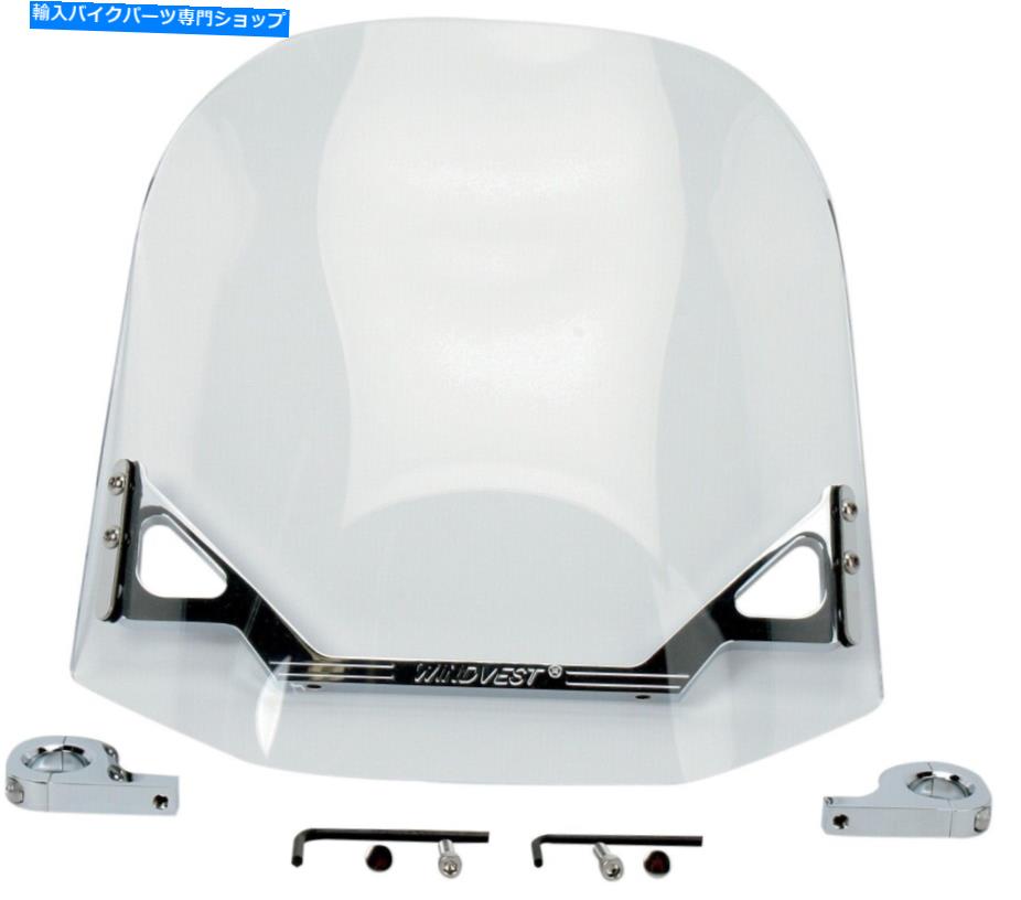 Windshields 風のベストフロントガラス10-1055c Wind Vest Windshield 10-1055C【並行輸入品】