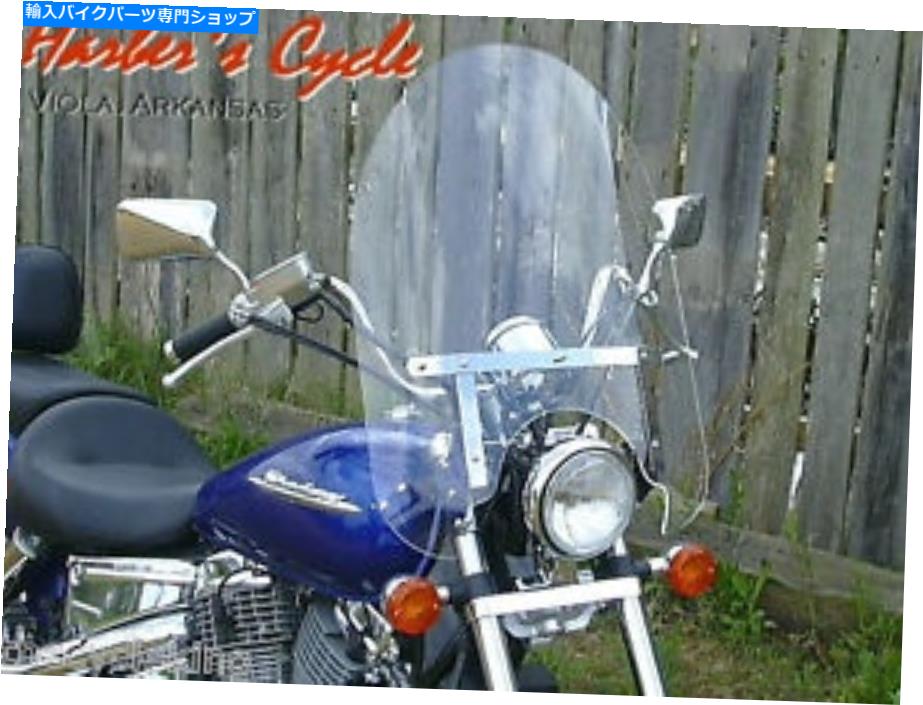 Windshields ホンダシャドウスピリットVT 1100 C-クリア22 \
