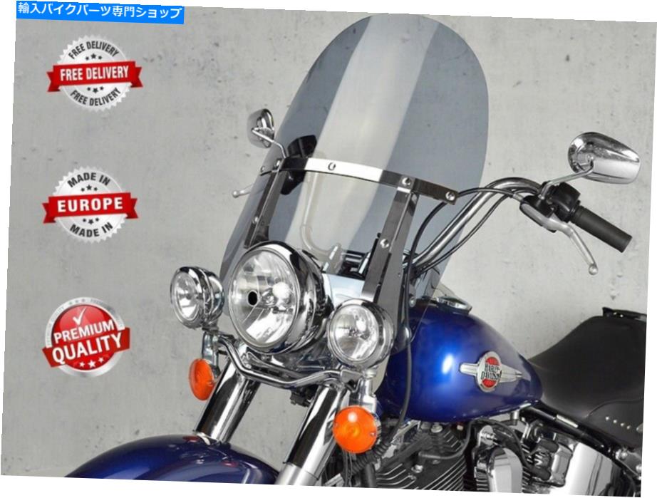 Windshields Harley Davidson FLSTC Heritage Softail Classic 2012-2017 Windscreen Windshield HARLEY DAVIDSON FLSTC HERITAGE SOFTAIL CLASSIC 2012-2017 WINDSCREEN WINDSHIELD【並行輸入品】