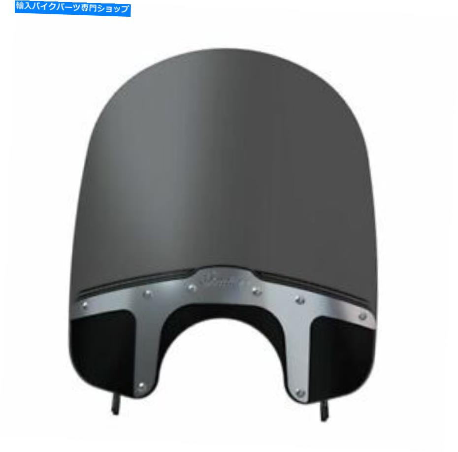 Windshields 2022チーフ23.8インチ。クイックリリースの色合いのミッドフロントガラスポリッシュ2884941-410 2022 Chief 23.8 in. Quick Release Tinted Mid Windshield Polished 2884941-410【並行輸入品】