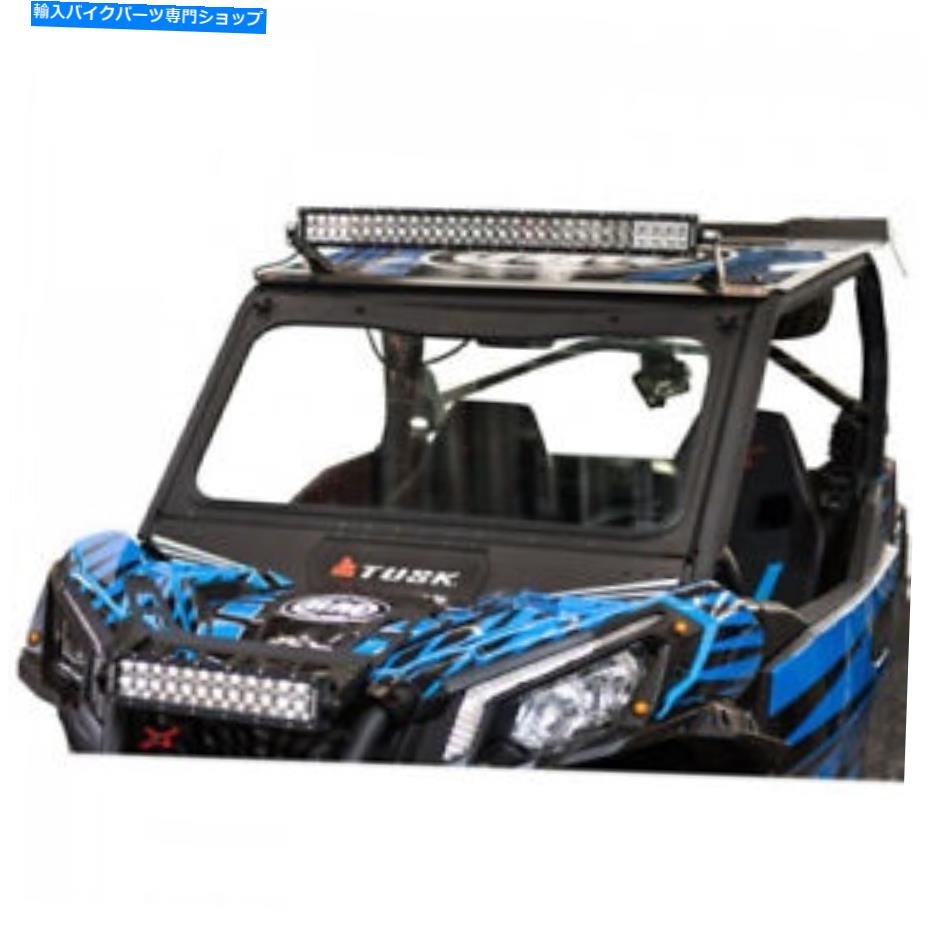 Windshields Tusk UTV折りたたみガラスフロントガラス付きワイパー190-459-0019 Tusk UTV Folding Glass Windshield with Windshield Wiper 190-459-0019【並行輸入品】｜Us Custom Parts Shop USDM