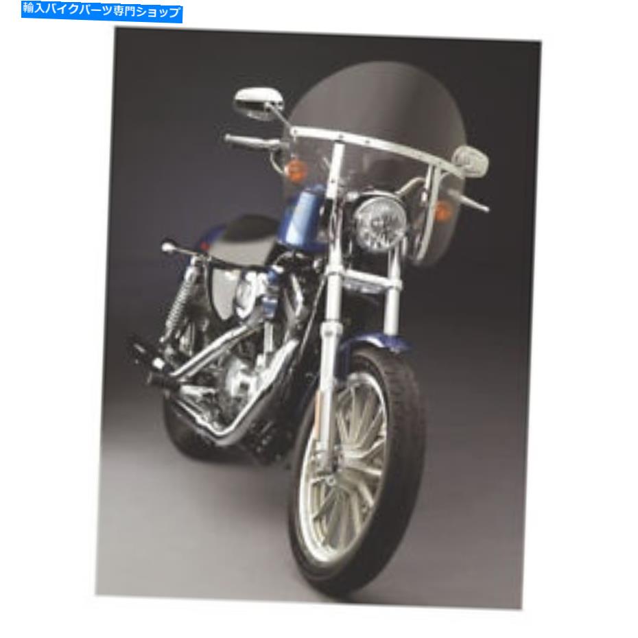 Windshields N.サイクルスイッチブレードチョップされたフロントガラス、ハーレーダビッドソンXLのクリア、FXD N.Cycles Switchblade Chopped Windshield, Clear for Harley-Davidson XL, Fxd【並行輸入品】