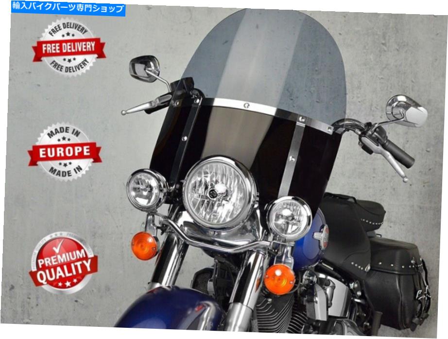 Windshields Harley Davidson FLSTC Heritage Softail Classic 2007-2011 Windscreen Windshield HARLEY DAVIDSON FLSTC HERITAGE SOFTAIL CLASSIC 2007-2011 WINDSCREEN WINDSHIELD【並行輸入品】