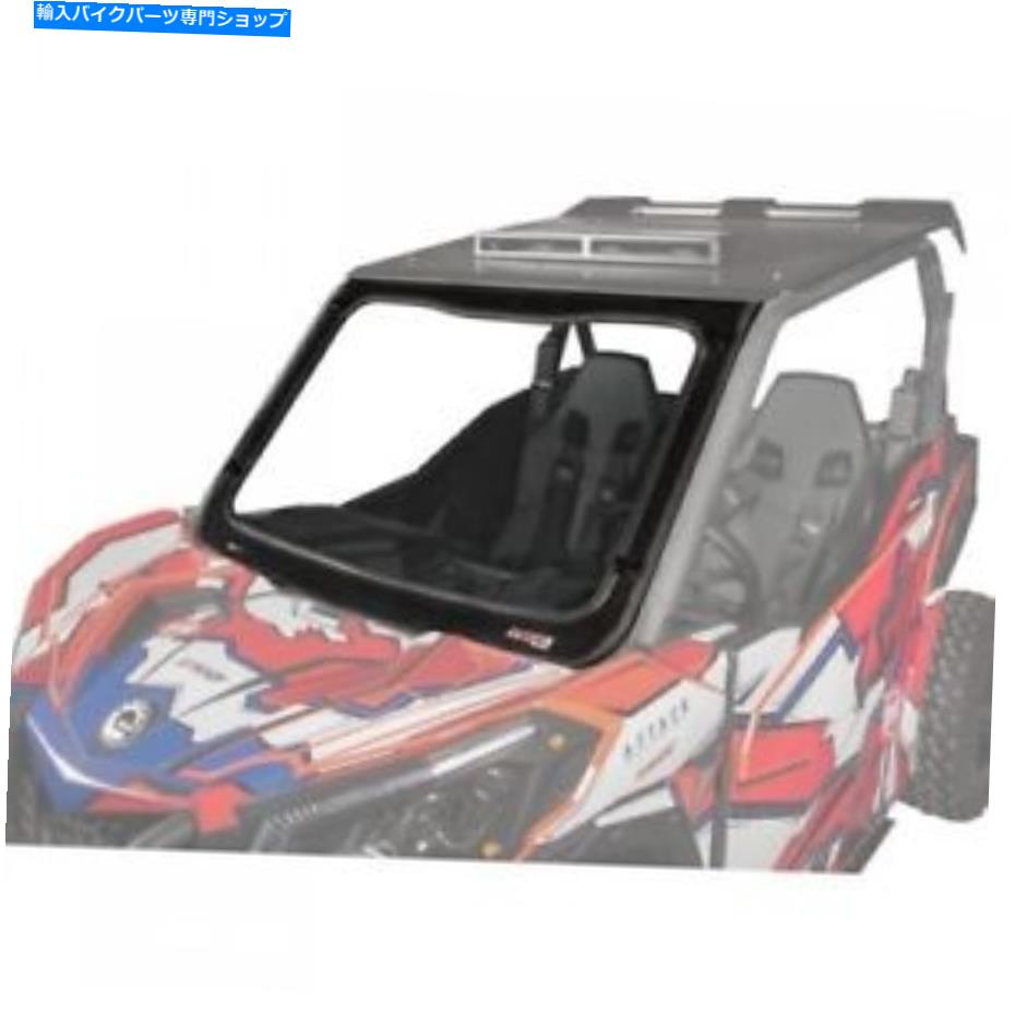 Windshields 12インチのフロントガラスワイパー182-433-0017を備えたTusk UTVフルガラスフロントガラス Tusk UTV Full Glass Windshield with 12" Windshield Wiper 182-433-0017【並行輸入品】|Us Custom Parts Shop USDM