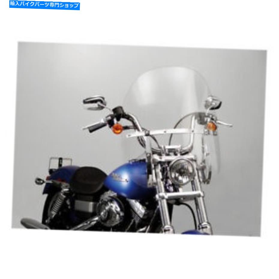 Windshields N.サイクルスイッチブレードチョップされたフロントガラスはハーレーダビッドソンFXD、FXBBのためのクリア N.Cycles Switchblade Chopped Windshield Clear for Harley-Davidson Fxd, Fxbb【並行輸入品】