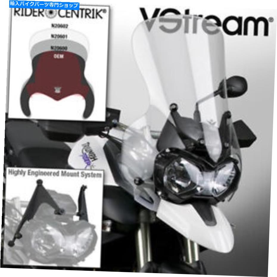 Windshields ナショナルサイクルクリア-FMRコーティング21.00in。 vstreamフロントガラス National Cycle Clear - FMR Coated 21.00in. VStream Windshield【並行輸入品】