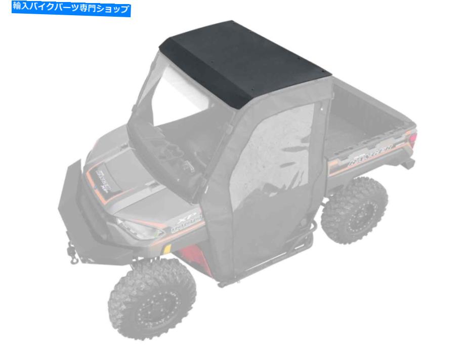 Windshields ポラリスレンジャーXP 570 /900 /1000のSuperATVヘビーデューティアルミニウム屋根 SuperATV Heavy Duty Aluminum Roof for Polaris Ranger XP 570 / 900 / 1000【並行輸入品】