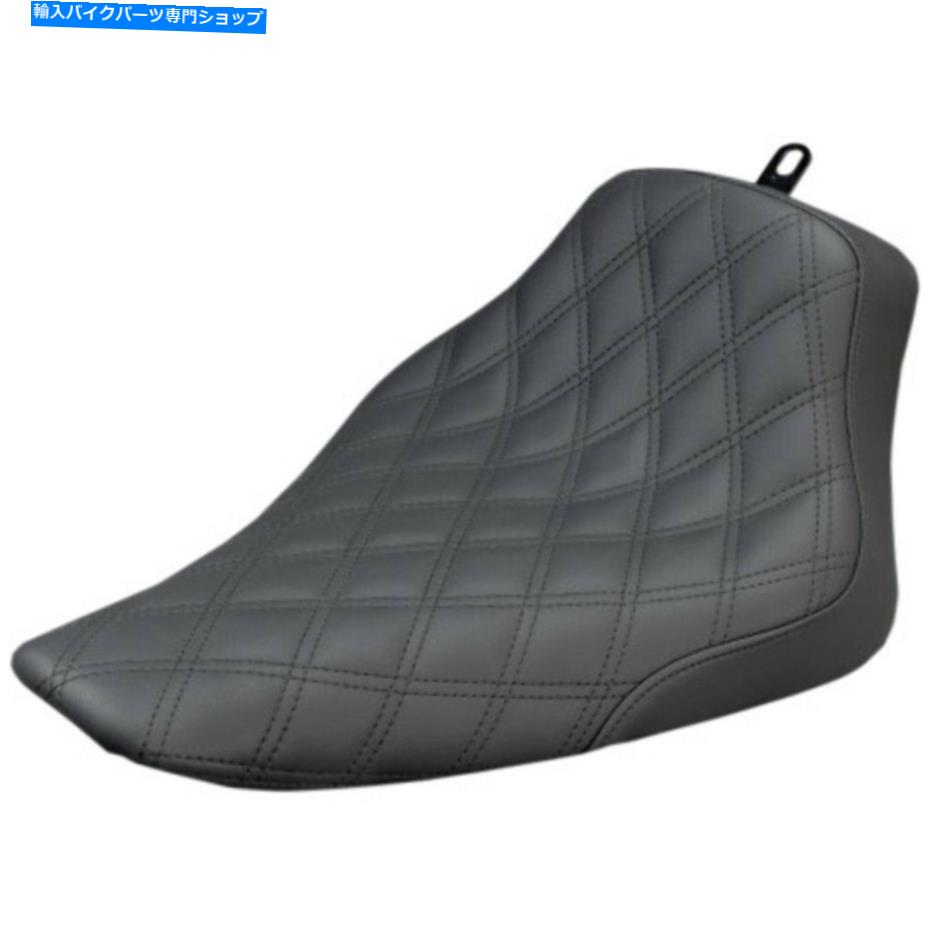 Seats サドルメンブラックレネゲード格子ステッチソロシートハーレー11-17ソフトイルFXS FLS Saddlemen Black Renegade Lattice Stitch Solo Seat Harley 11-17 Softail FXS FLS【並行輸入品】