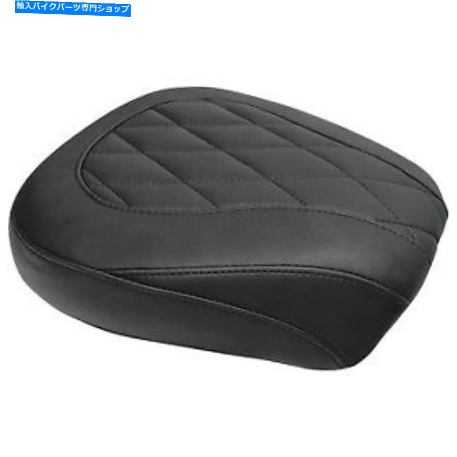 Seats マスタングワイドトリッパーソロシートダイヤモンドステッチリアシートブラックFLH FLT 76695 Mustang Wide Tripper Solo Seat Diamond Stitch Rear Seat Black for FLH FLT 76695【並行輸入品】