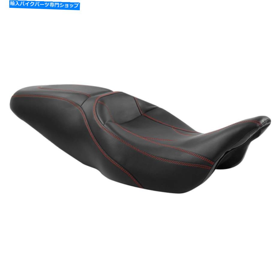 Seats ハーレーストリートグライドに適したワンピースドライバーのライダー旅客席09-later2021 One Piece Driver Riader Passenger Seat Fit For Harley Street Glide 09-Later 2021【並行輸入品】