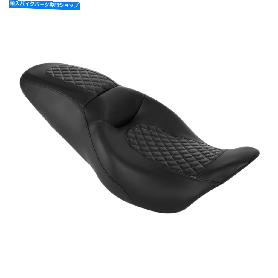 Seats ハーレーツーリングエレクトラロードグライドFLTRX 2009-23に適したドライバーと助手席 Driver & Passenger Seat Fit For Harley Touring Electra Road Glide FLTRX 2009-23【並行輸入品】