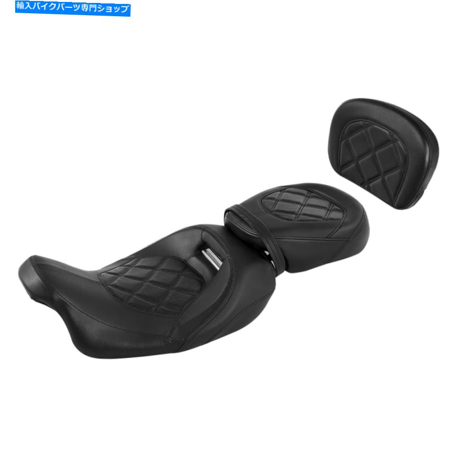 Seats ハーレーストリートエレクトラグライドFLHT 09-2022 USに適したドライバー助手席＆パッド Driver Passenger Seat & Pad Fit For Harley Street Electra Glide FLHT 09-2022 US【並行輸入品】｜Us Custom Parts Shop USDM