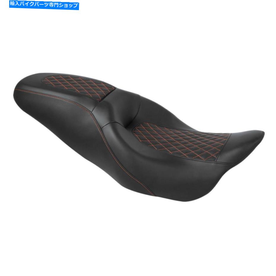 Seats ハーレーツアーエレクトラロードグライドに適したライダードライバーと助手席 Rider Driver & Passenger Seat Fit For Harley Touring Electra Road Glide 09-22【並行輸入品】