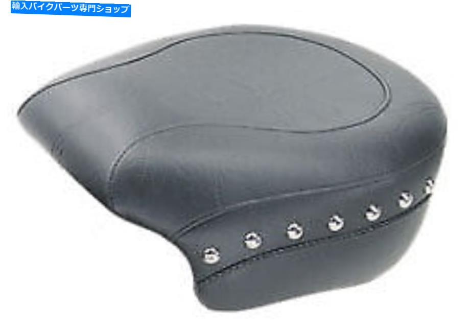 Seats マスタングワイドスタッズ後部シートブラック（76505） Mustang Wide Studded Rear Seat Black (76505)【並行輸入品】