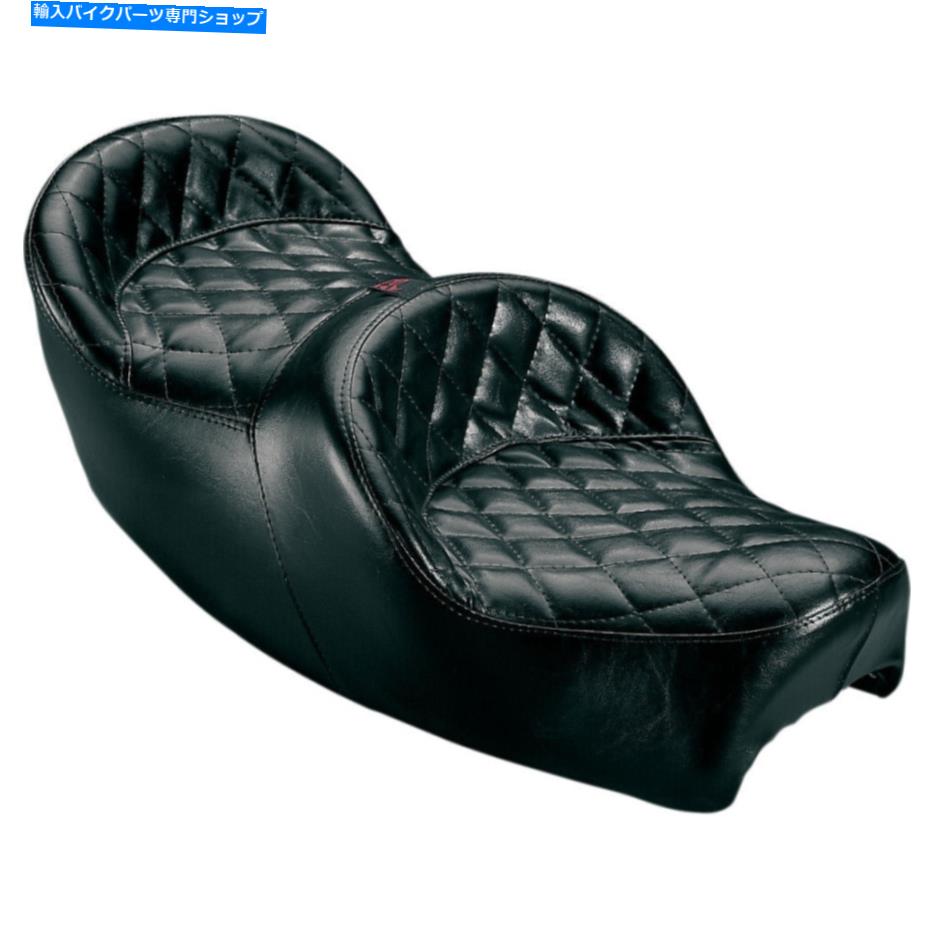 Seats Saddlemen double bucket 2-upシート（黒）H148 Saddlemen Double Bucket 2-Up Seat (Black) H148【並行輸入品】