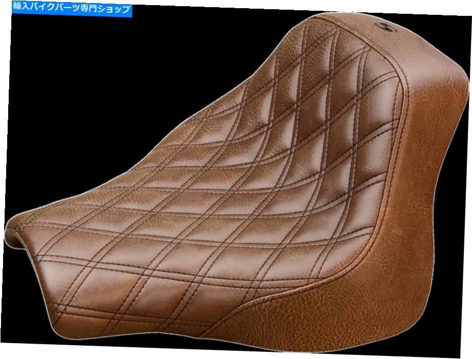 Seats サドルマン反逆者のソロシート - ハーレー18-19ソフトアットファットボブブラウン Saddlemen Renegade Solo Seat - Harley 18-19 Softail Fat Bob Brown【並行輸入品】｜Us Custom Parts Shop USDM 78,953円