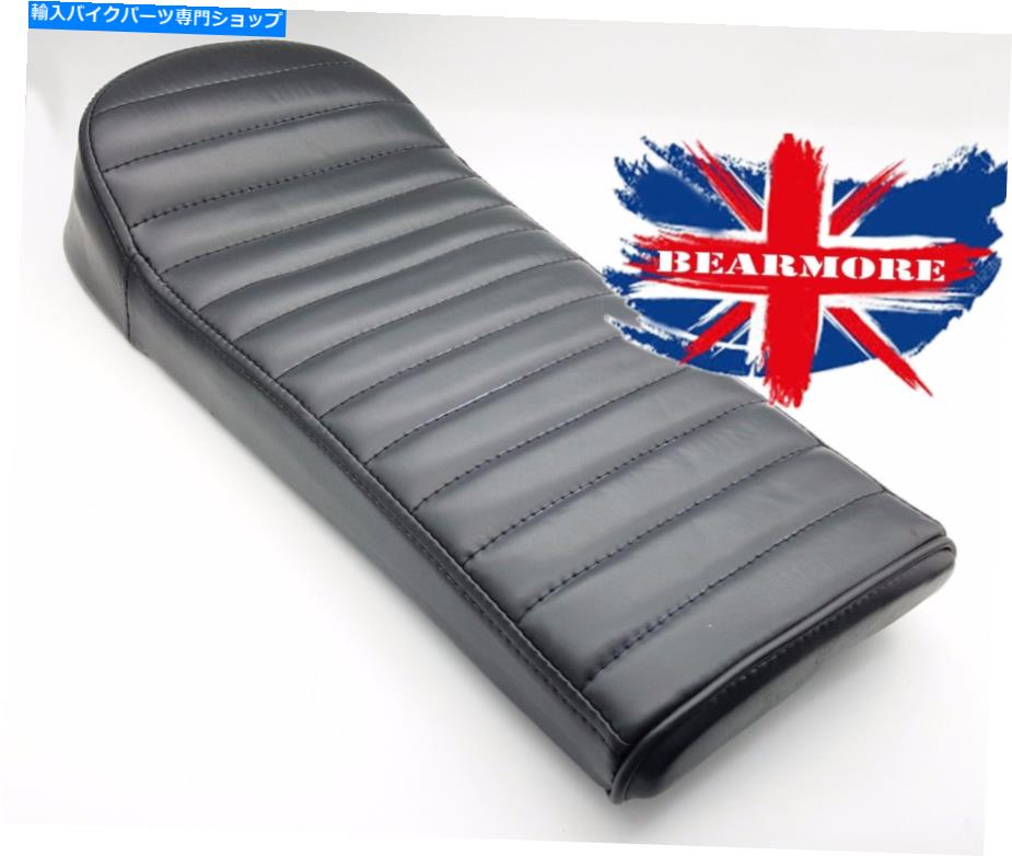 Seats コンチネンタルGTライダーシートサドルカフェレーサーシートオートバイバイクシートブラック Continental GT Rider Seat Saddle Cafe Racer Seat Motorcycle bike Seat Black【並行輸入品】｜Us Custom Parts Shop USDM