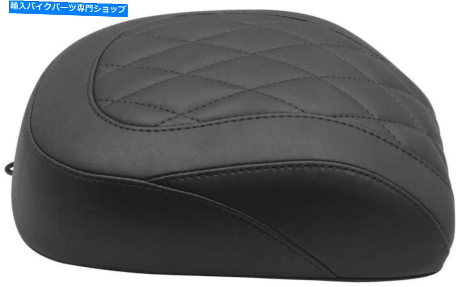 Seats HDブレイクアウトのためのマスタングワイドトリッパー旅客席ダイヤモンドステッチ114 2018-2021 Mustang Wide Tripper Passenger Seat Diamond Stitch For HD Breakout 114 2018-2021【並行輸入品】