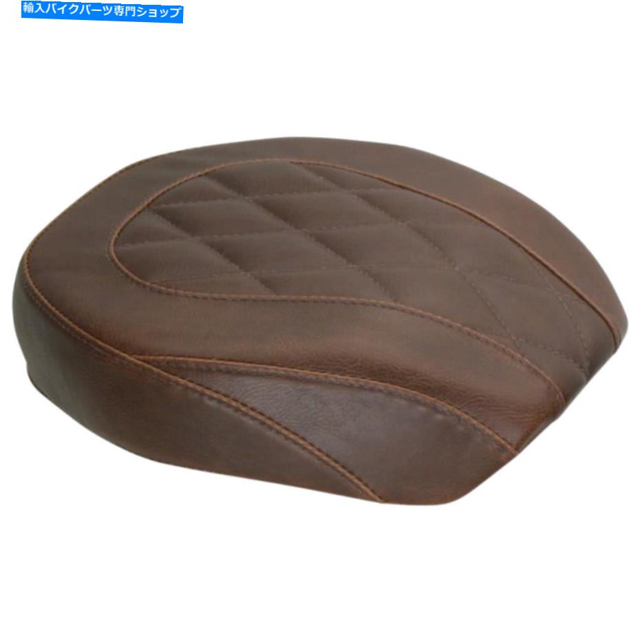 Seats マスタングワイドトリッパーリアシート - ダイヤモンド - ダイナ（茶色 /苦しみ）76709 Mustang Wide Tripper Rear Seat - Diamond - Dyna (Brown / Distressed) 76709【並行輸入品】