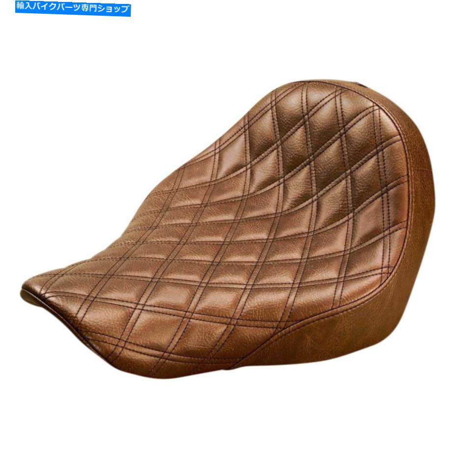 Seats Saddlemen Renegade LS Solo Seat Brown for Harley 818-29-002Bls Saddlemen Renegade LS Solo Seat Brown for Harley 818-29-002BLS【並行輸入品】