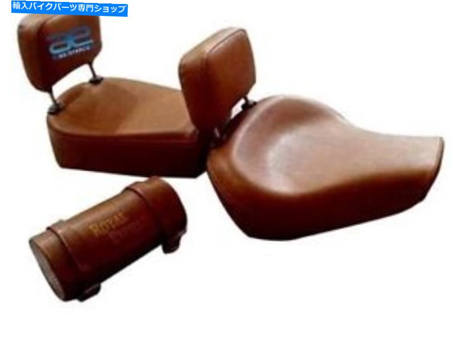 Seats ロイヤルエンフィールドの快適なダブルバックレストシートを取り外し可能なバックレストnew Fits Royal Enfield Comfortable Double Backrest Seat With Detachable Backrest New【並行輸入品】