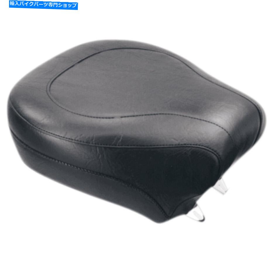 Seats マスタングワイドピリオンシート - ヴィンテージ-Softail '84 -'99（黒）75764 Mustang Wide Pillion Seat - Vintage - Softail '84-'99 (Black) 75764【並行輸入品】 77,198円