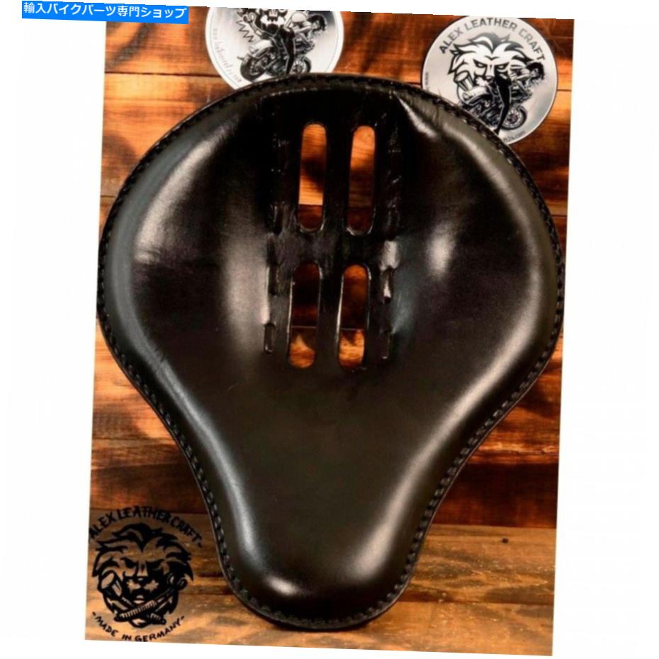 Seats ボブバーチョッパーカスタムレザーハンドメイドソロシート \