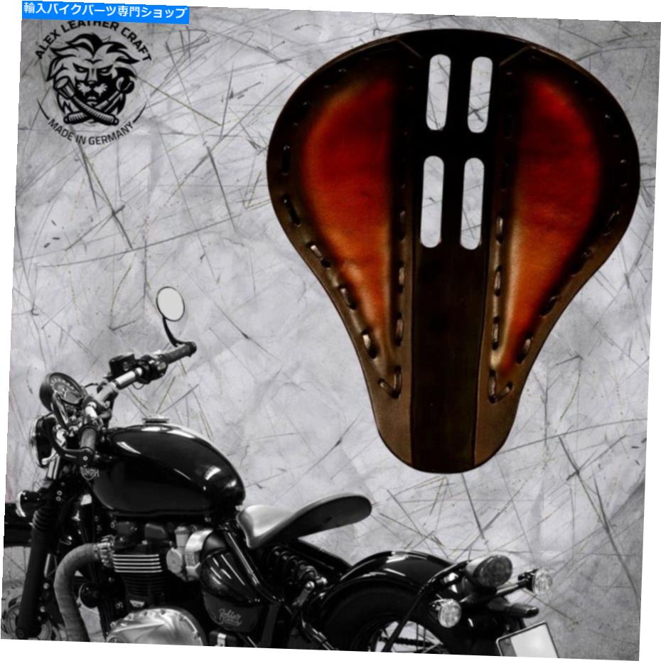Seats Triumph Bonneville Bobber以来のソロシートSTD 4FOURTH SADDLE TANサイズm Triumph Bonneville Bobber since ´16 solo seat Std 4fourth saddle tan size M【並行輸入品】