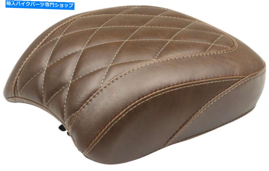 Seats マスタングWT助手席ダイヤモンドステッチブラウンHD低ライダー107 2018-2021 Mustang WT Passenger Seat Diamond Stitch Brown For HD Low Rider 107 2018-2021【並行輸入品】｜Us Custom Parts Shop USDM
