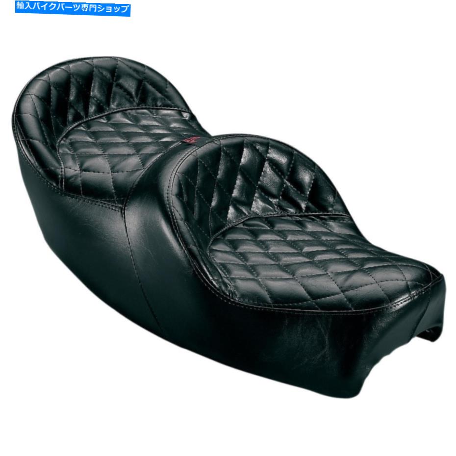 Seats Saddlemen H125快適なツーリングシート - ダブルバケットデザイン Saddlemen H125 Comfortable Touring Seat - Double-Bucket Design【並行輸入品】