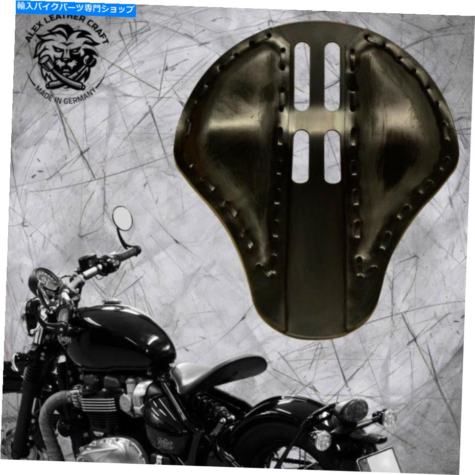 Seats 2016年以来のTriumph Bonnevilleボバー Triumph Bonneville Bobber since 2016 solo seat 4fourth black vintage size S【並行輸入品】