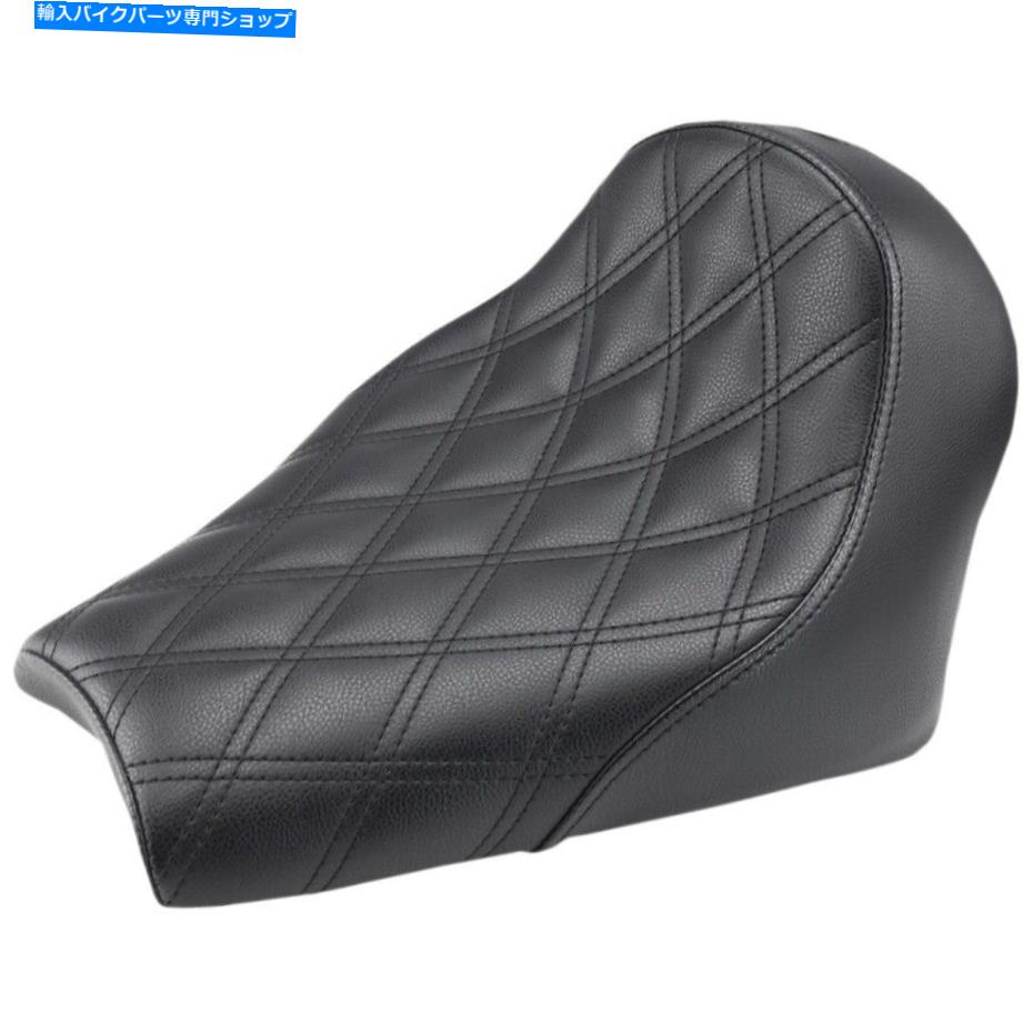 Seats Saddlemen I18-33-002LSブラックレネゲードステッチソロオートバイシート18-19インディアン Saddlemen I18-33-002LS Black Renegade Stitch Solo Motorcycle Seat 18-19 Indian【並行輸入品】