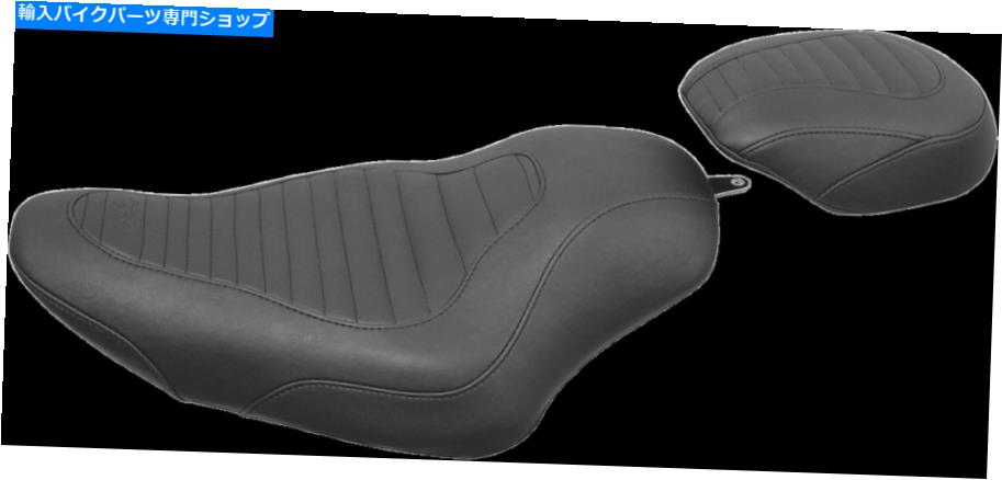 Seats マスタング76956トリッパータックアンドロールソロリアシートハーレースポーツスターXL 04-20 Mustang 76956 Tripper Tuck and Roll Solo Rear Seat Harley Sportster XL 04-20【並行輸入品】