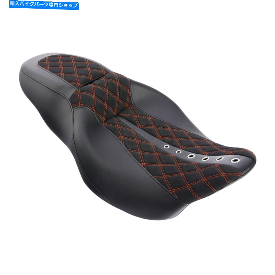 Seats ハーレーツアーロードグライドキング2009-2022に適したドライバー乗客2アップシートフィット Driver Passenger Two Up Seat Fit For Harley Touring Road Glide King 2009-2022【並行輸入品】 75,444円