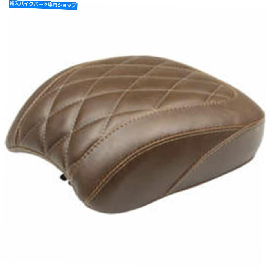 Seats マスタングオートバイ製品助手席 - ダイヤモンド - ブラウン-FLSB 83042 MUSTANG MOTORCYCLE PRODUCTS PASSENGER SEAT - DIAMOND - BROWN - FLSB 83042【並行輸入品】