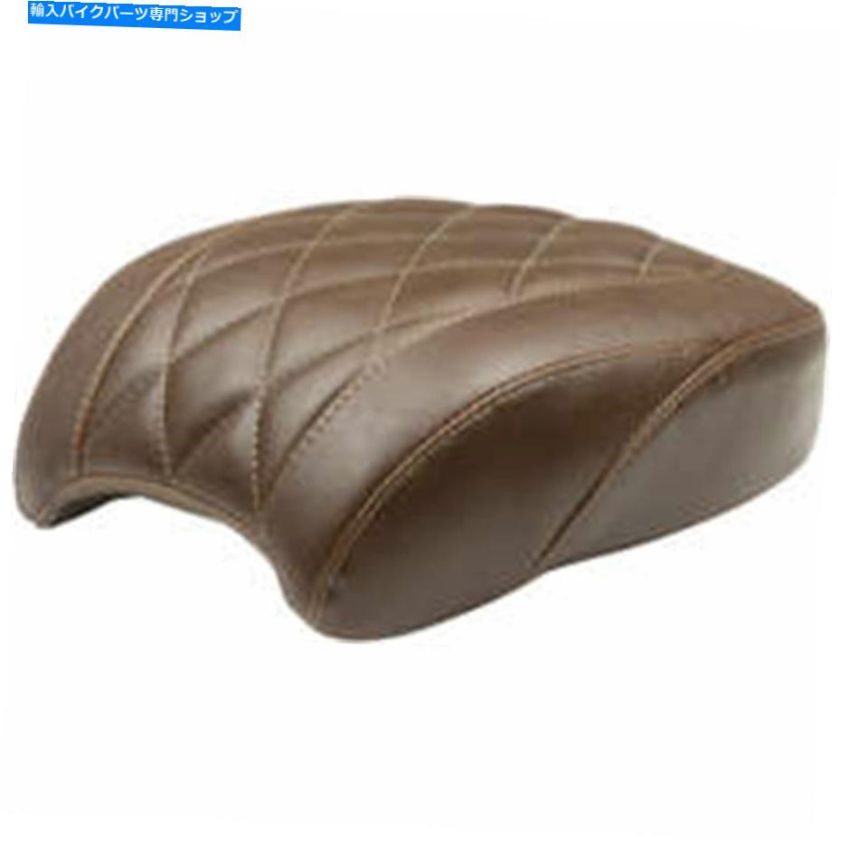 Seats マスタングオートバイ製品助手席 - ダイヤモンド - ブラウン - FXBB 83033 MUSTANG MOTORCYCLE PRODUCTS PASSENGER SEAT - DIAMOND - BROWN - FXBB 83033【並行輸入品】